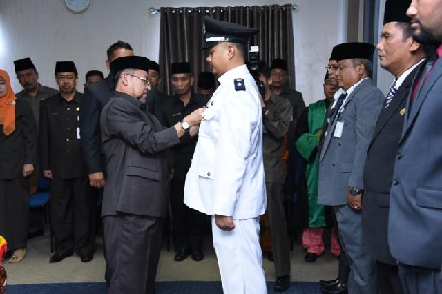 Sekda Bustami HY Lantik 27 Pejabat Administrator dan Pengawas